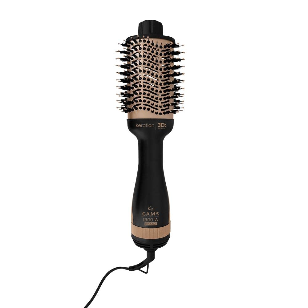 GA.MA ITALY Escova Secadora Stylish Keration Brush 3D Bivolt