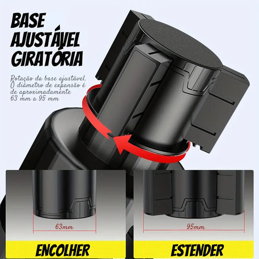 Porta-Copos FlexSecure – O Suporte Perfeito para Bebidas no Carro