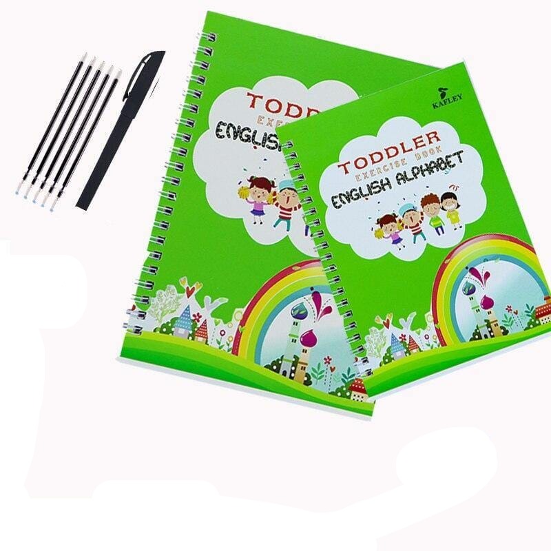 Caderno de Caligrafia Reutilizável