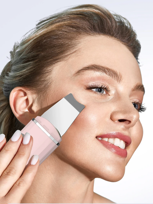 Esfoliador Ultrassônico de Pele: Removedor de Cravos e Limpador Facial com Cavitação