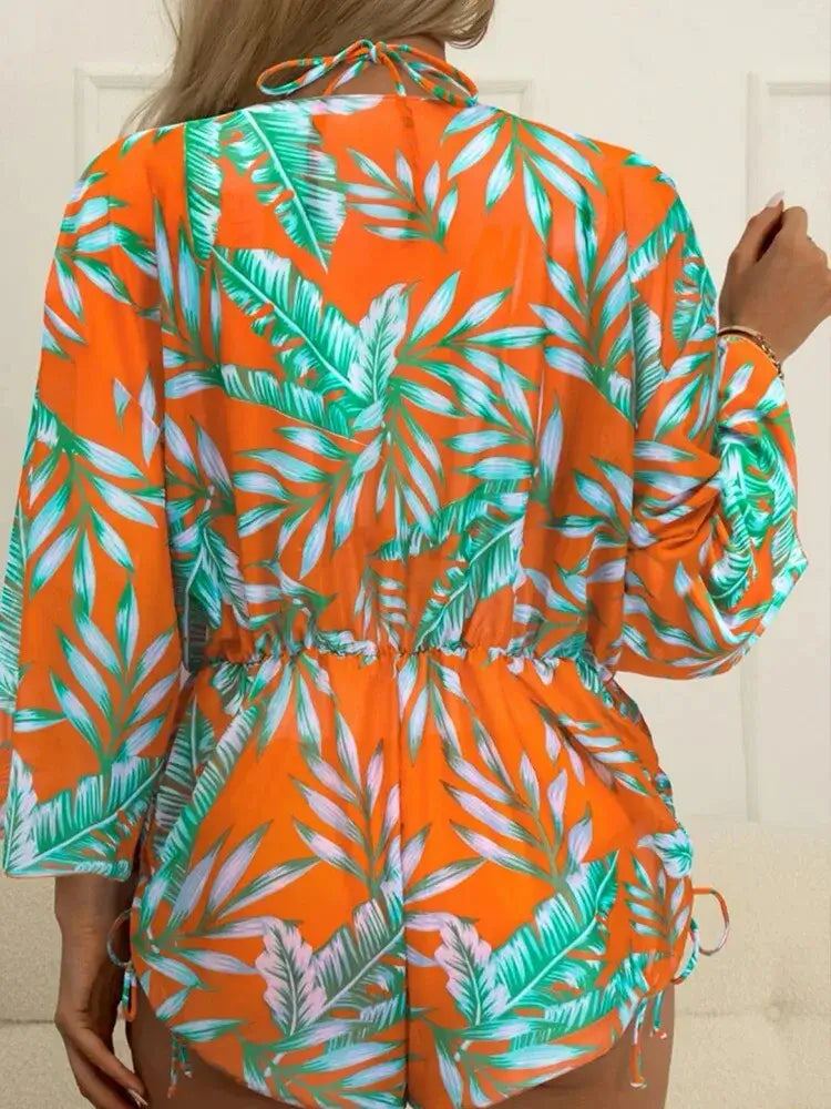 Conjunto Tropical Elegance: Estilo, Conforto e Versatilidade para Você Brilhar no Verão