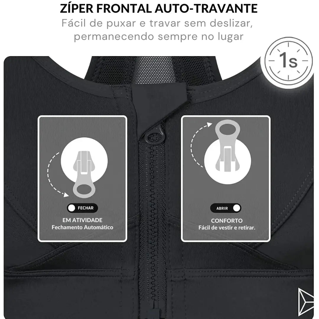 Sutiã TopFit Max – Sustentação Confortável e Modeladora