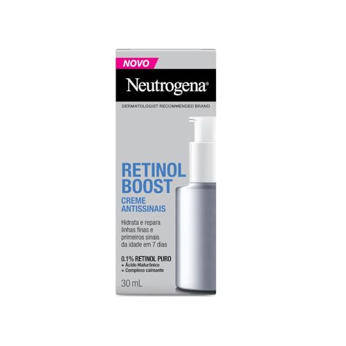 Neutrogena Retinol Boost Creme Antissinais, 30mL