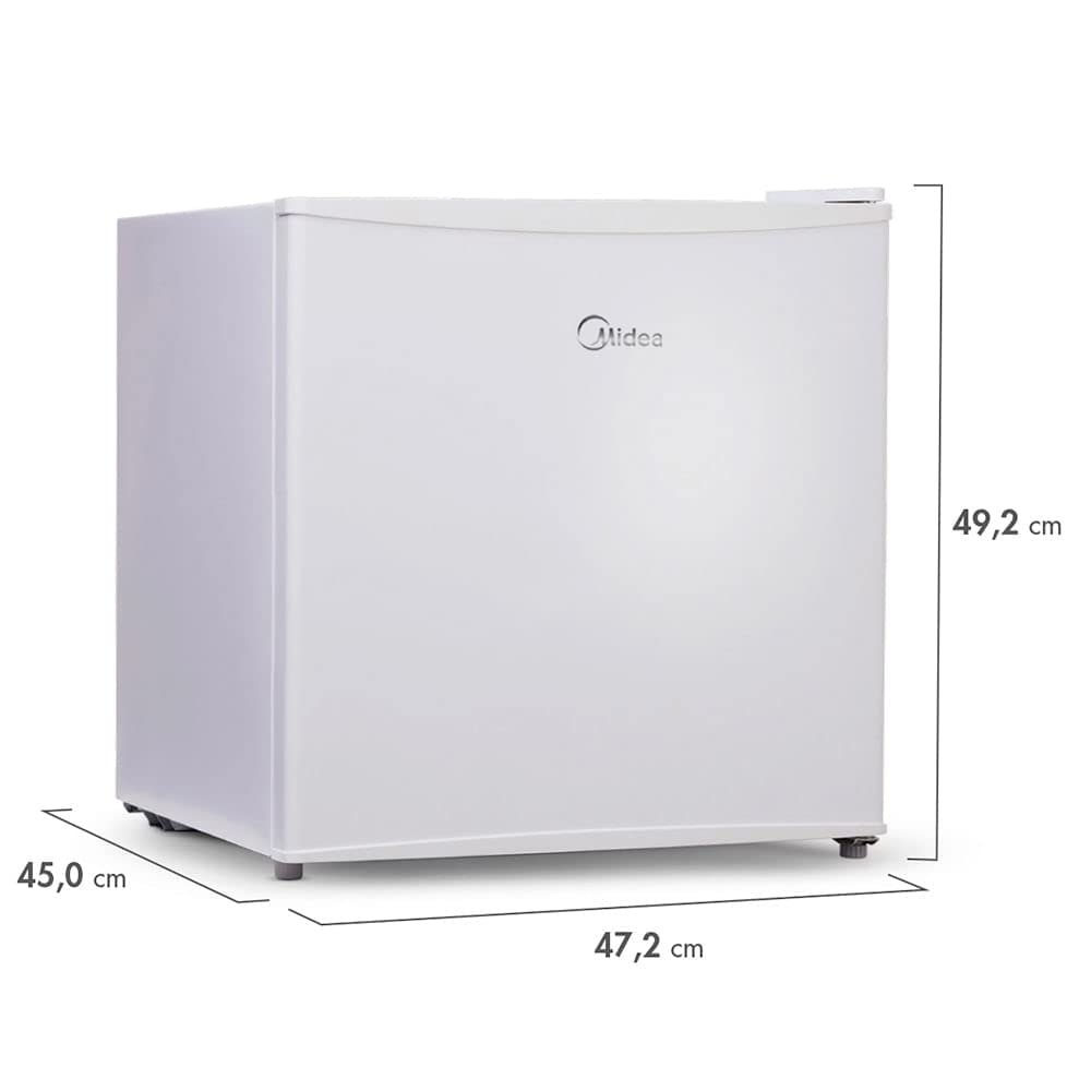 Frigobar Midea 45 L Branco – Classe A+, Baixo Consumo e Gás Ecológico