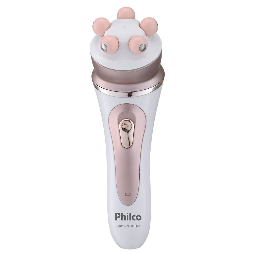 Depilador Philco PDP02R Aqua Deluxe Plus 9 em 1 Sem Fio Bivolt