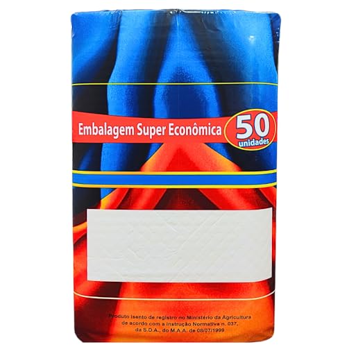 Tapete Higiênico Chalesco 50 Un – Gel Superabsorvente com Controle de Odores 90x60 cm