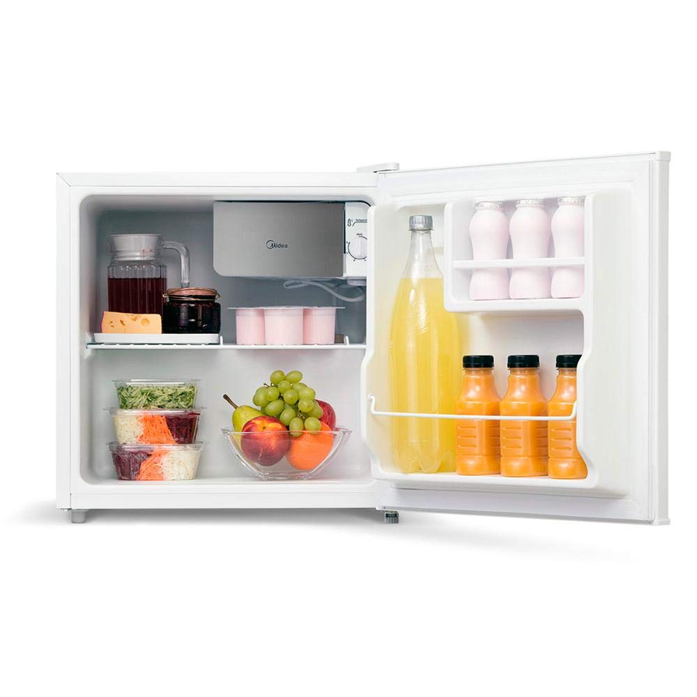 Frigobar Midea 45 L Branco – Classe A+, Baixo Consumo e Gás Ecológico