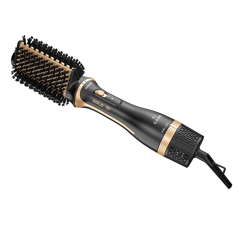 GA.MA ITALY Escova Secadora Multicabeças Gold Ion 3D - Bivolt
