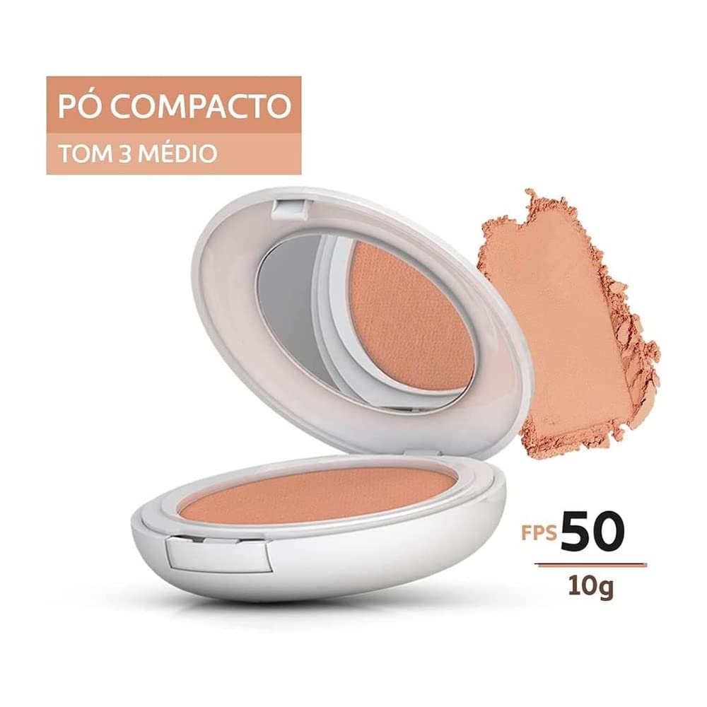 Episol Color Pó Compacto FPS 50 Mantecorp – Protetor Solar Facial com Cor 10g