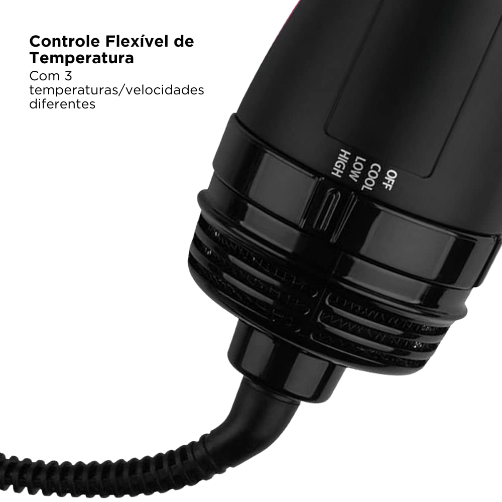 Escova Secadora Alisadora Revlon Root Booster (127)