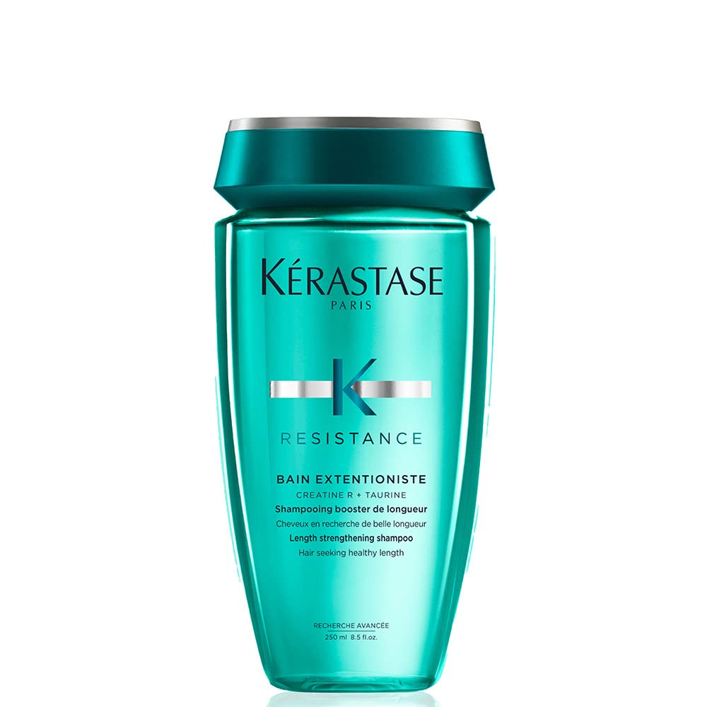Kérastase Résistance Bain Extentioniste, Shampoo Fortalecedor para Cabelos Enfraquecidos e Quebradiços, Previne a Quebra e Estimula o Crescimento Capilar, 250ml