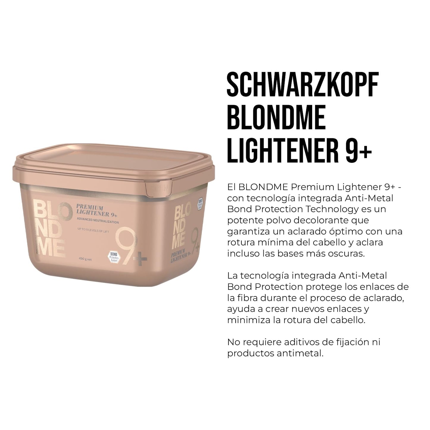 Schwarzkopf Professional BlondMe Bond Enforcing Pó Descolorante Premium 450g