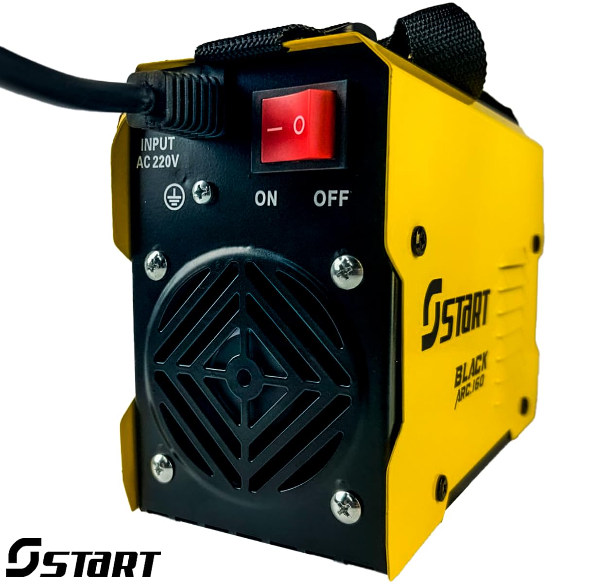 Máquina De Solda Inversora Tig Black Arc Start 160a Serralheiro Mma Eletrodo 220v