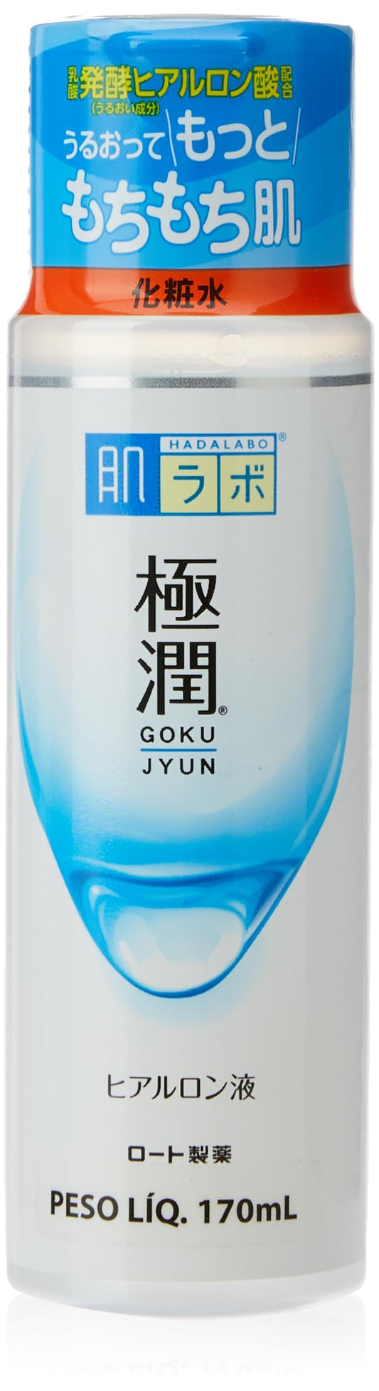 Hada Labo® Gokujyun Lotion – Loção Hidratante facial com Ácido Hialurônico fermentado com lactobacilos 170ml