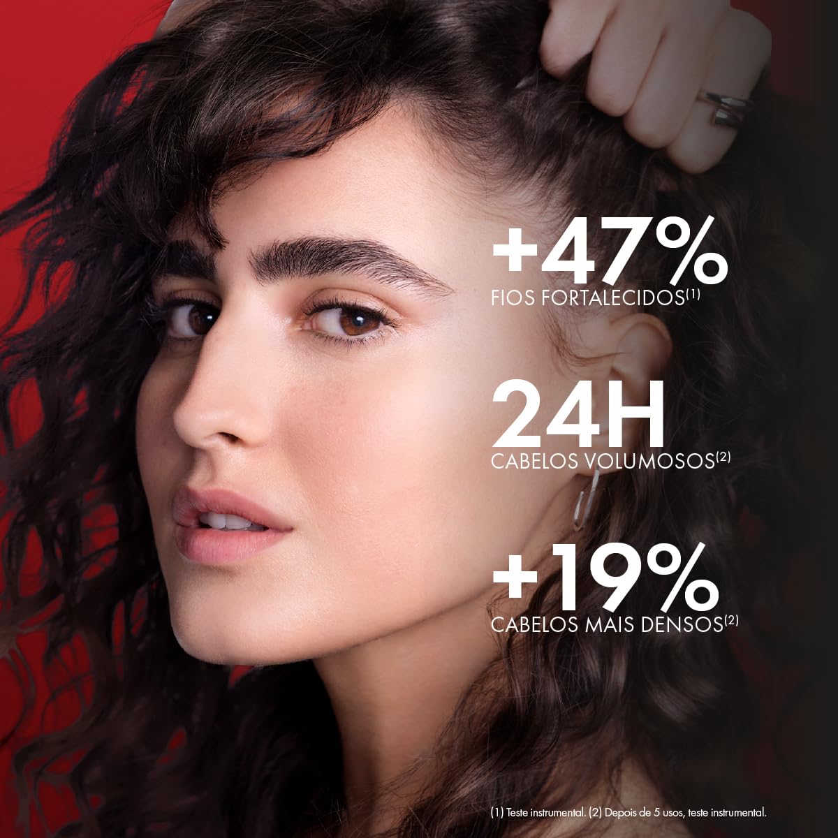 Vichy Dercos Energy+, Refil Shampoo Estimulante, Tratamento Antiqueda para Cabelos Fracos e Quebradiços, Fortalece os Fios com Aminexil, AHA, Niacinamida e Vitamina E, 200g