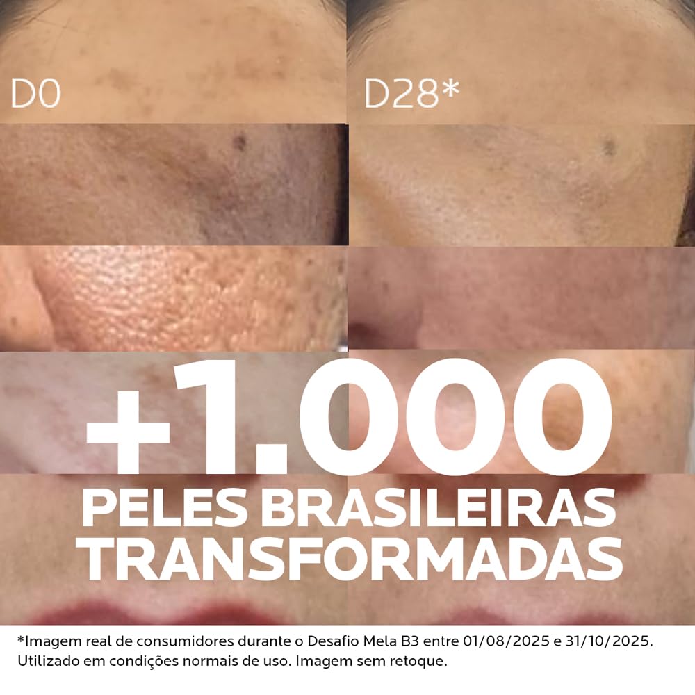 La Roche-Posay Mela B3 Sérum Antimanchas Concentrado, com Novo Ativo Melasyl™ e 10% Niacinamida, Corrige Manchas Solares e Pós-Acne, Previne Reaparecimento, 30ml