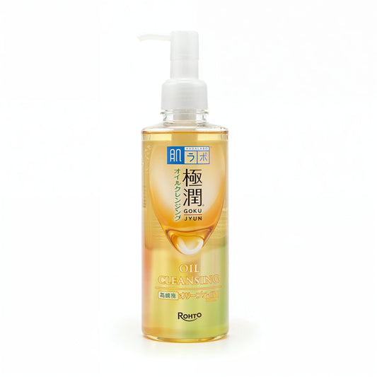 Hada Labo® Gokujyun Oil Cleasing - Óleo de limpeza facial demaquilante com Ácido Hialurônico 200ml