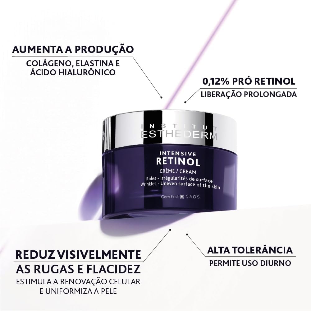 Esthederm Intensive Retinol Creme - Creme facial anti-idade 50ml