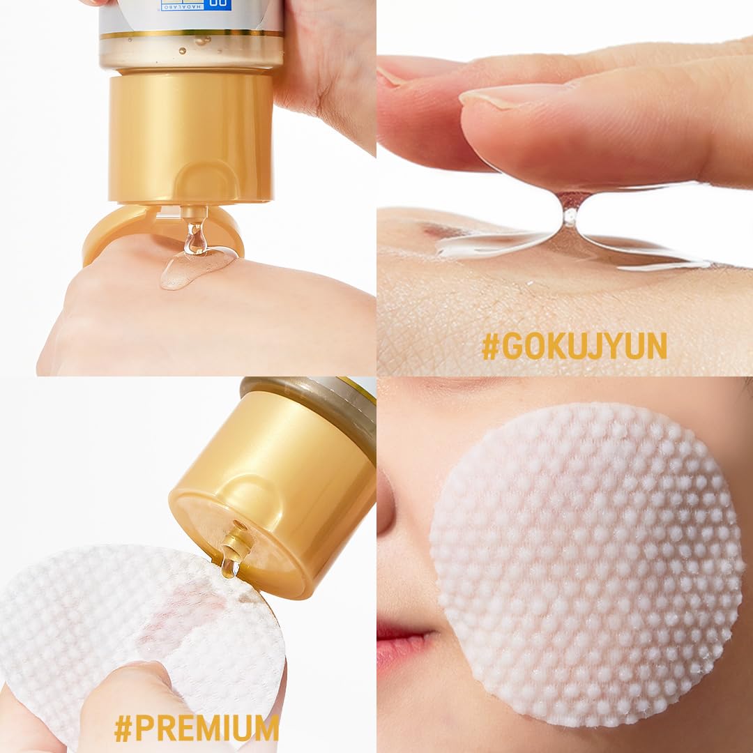 Hada Labo® Gokujyun Super Hyaluronic Lotion - Loção Hidratante facial com 8 tipos de Ácido Hialurônico e ingredientes de luxo - Hidratação e reparação profunda