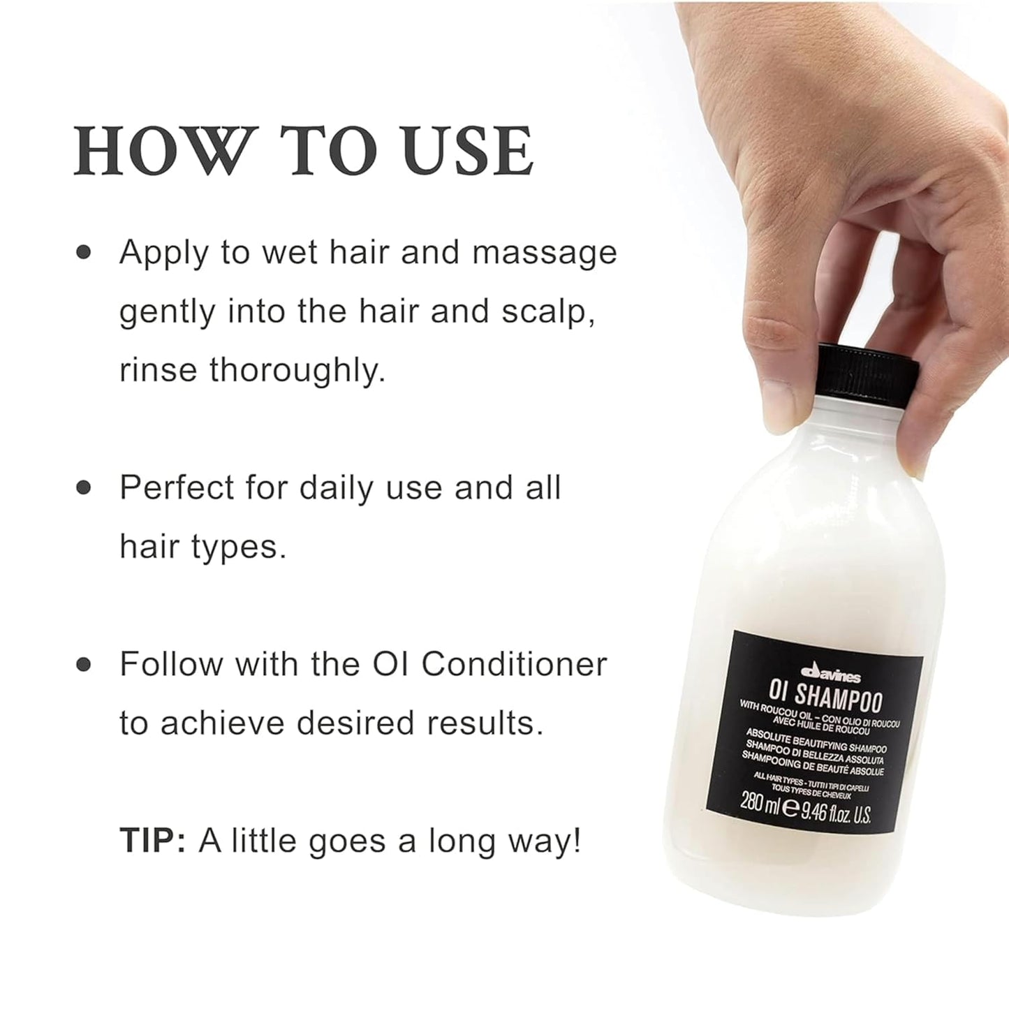 Shampoo Oi Davines 280ml