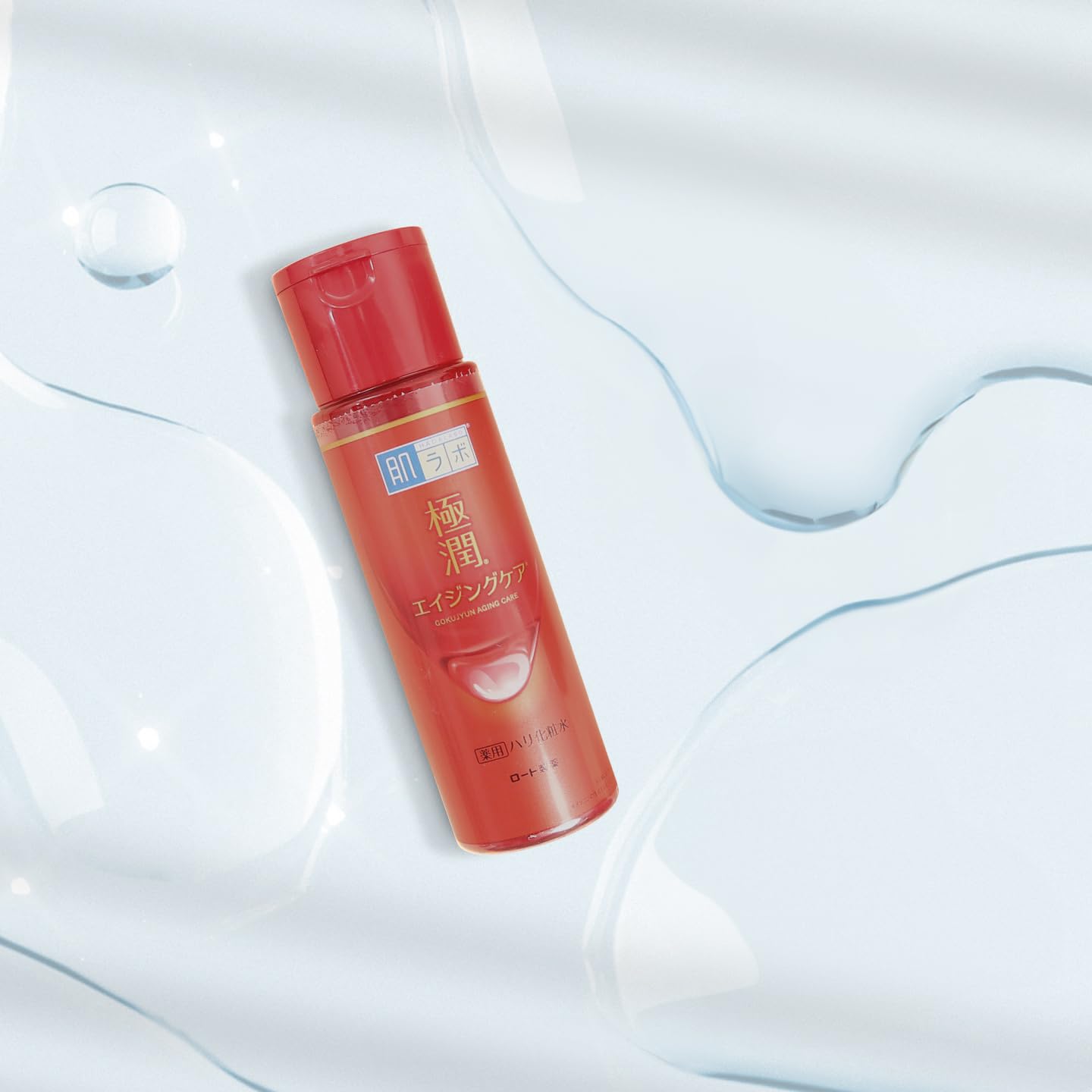 Hada Labo® Gokujyun Aging Care Lotion - Loção Hidratante anti-idade com Ácido Hialurônico e Niacinamida 170ml
