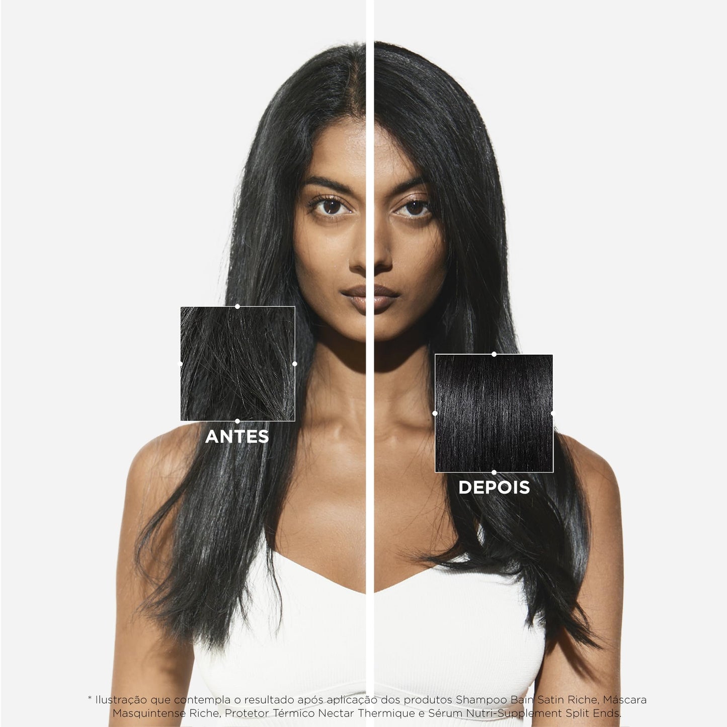 Kérastase Nutritive Nectar Thermique, Leave-In Protetor Térmico Anti Ressecamento com Proteínas Vegetais e Niacinamida para Cabelos Médios a Grossos,150ml