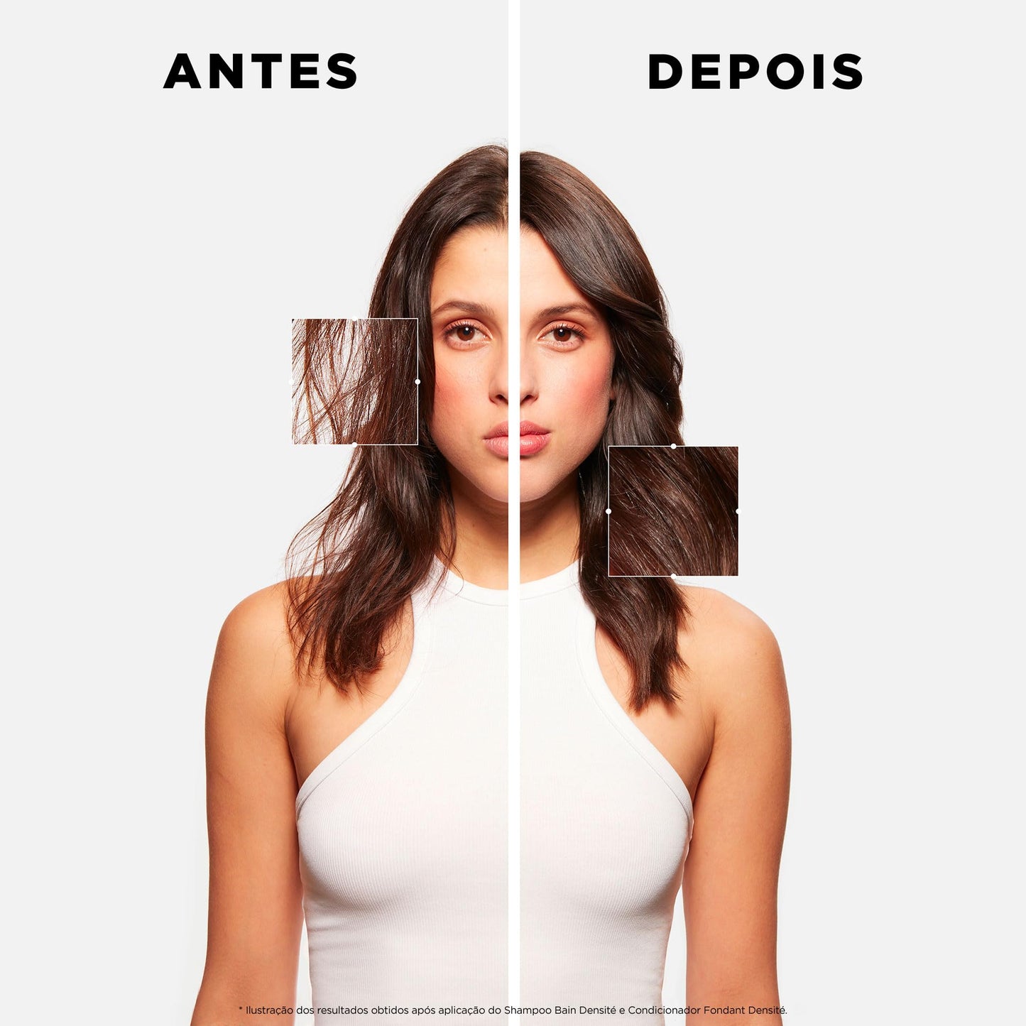 Kérastase Densifique Fondant Densité, Condicionador Densificante para Cabelos Finos e Ralos com Ácido Hialurônico, Volume Brilho e Fortalecimento Capilar 200ml