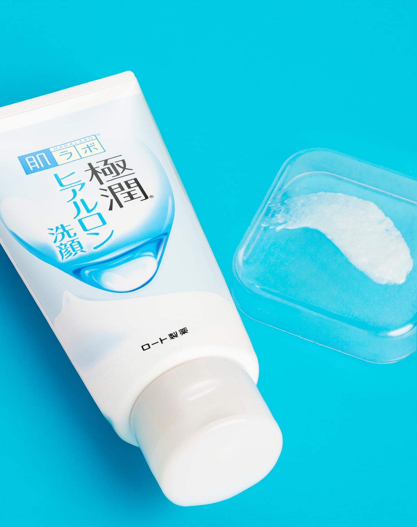 Hada Labo® Gokujyun Face Wash - Sabonete Hidratante Facial Com Ácido Hialurônico 100g