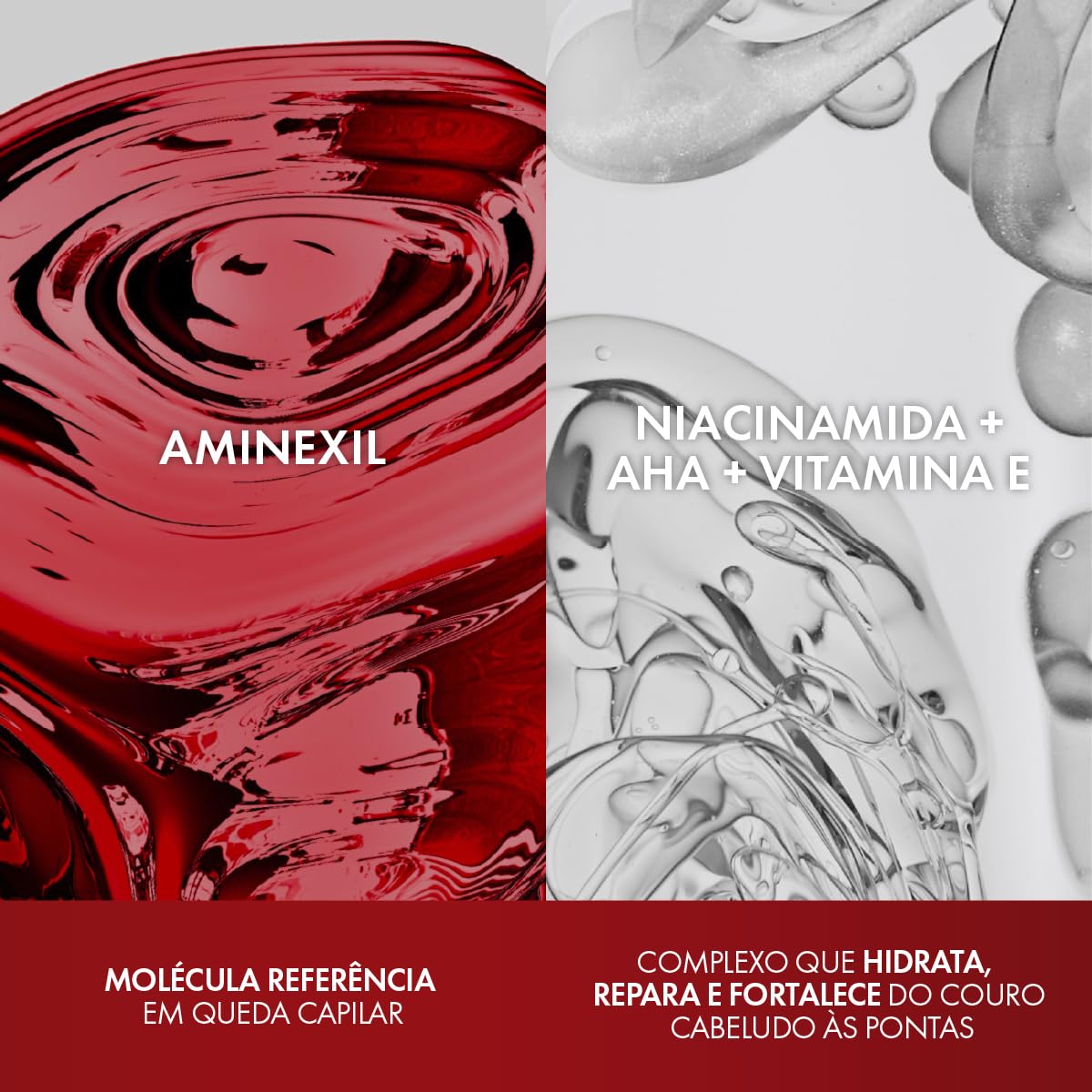 Vichy Dercos Energy+, Refil Shampoo Estimulante, Tratamento Antiqueda para Cabelos Fracos e Quebradiços, Fortalece os Fios com Aminexil, AHA, Niacinamida e Vitamina E, 200g