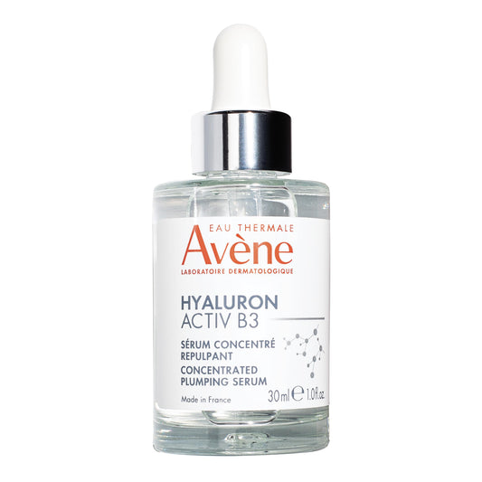 Avène Hyaluron Activ B3 Sérum Concentrado Preenchedor Com Niacinamida, Adenosina, Dois Tipos de Ácido Hialurônico Puro e Água Termal Avène. Preenche e Reduz Visivelmente Rugas, Melhora Elasticidade, Firmeza e Luminosidade da Pele. Indicado para todos os t