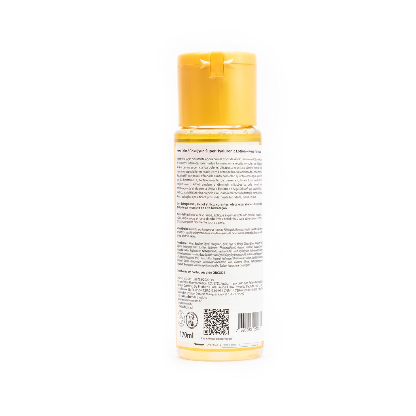 Hada Labo® Gokujyun Super Hyaluronic Lotion - Loção Hidratante facial com 8 tipos de Ácido Hialurônico e ingredientes de luxo - Hidratação e reparação profunda