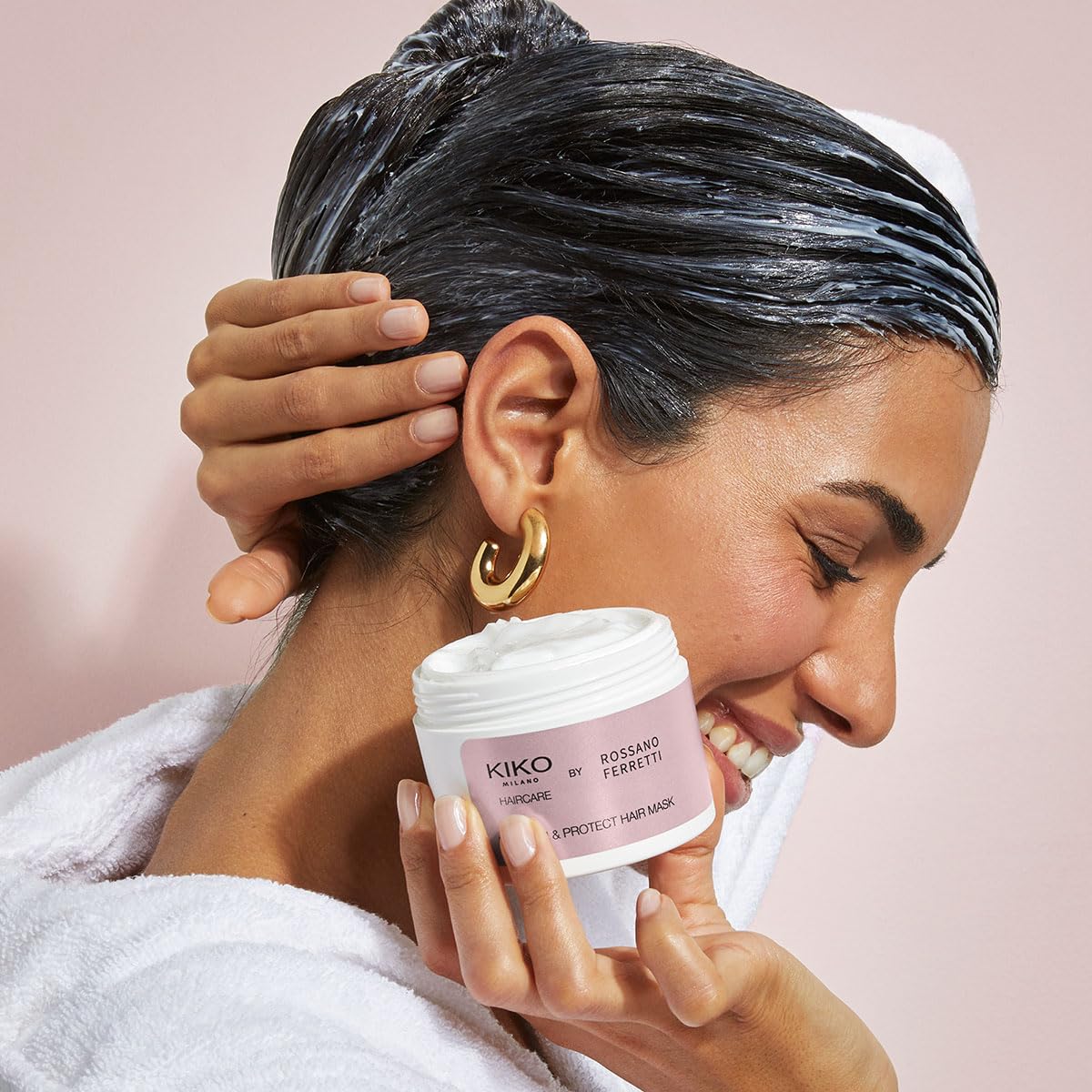 KIKO MILANO, Nourish & Protect Hair Mask, Máscara Nutritiva e Restauradora para Cabelos