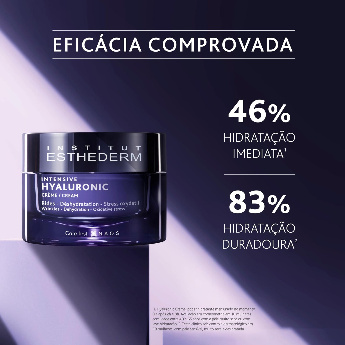 ESTHEDERM Creme Facial Antissinais Intensive Hyaluronic 50ml