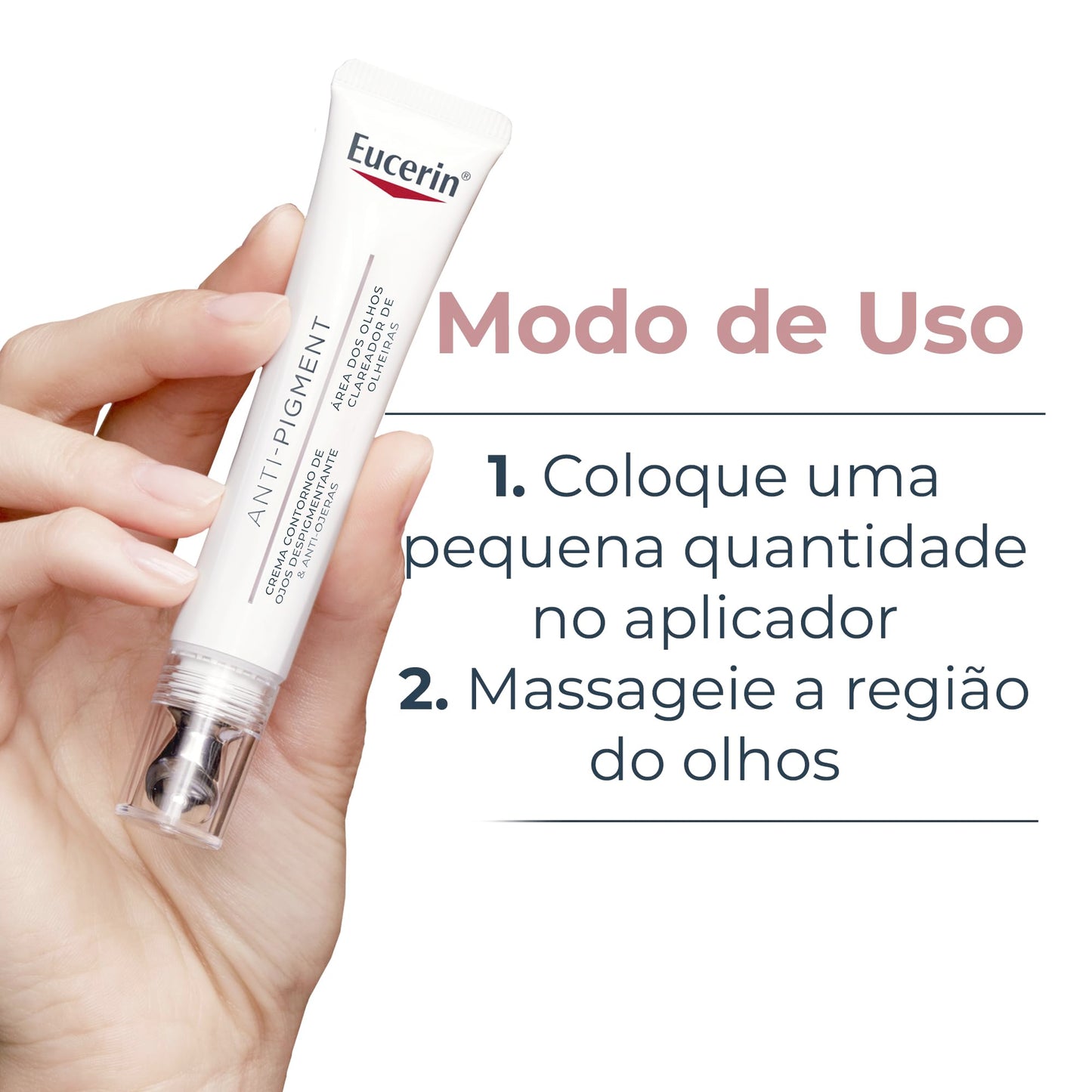 EUCERIN Creme de Olhos Clareador de Olheiras 15ml, Anti-Pigment, Antimanchas, Thiamidol