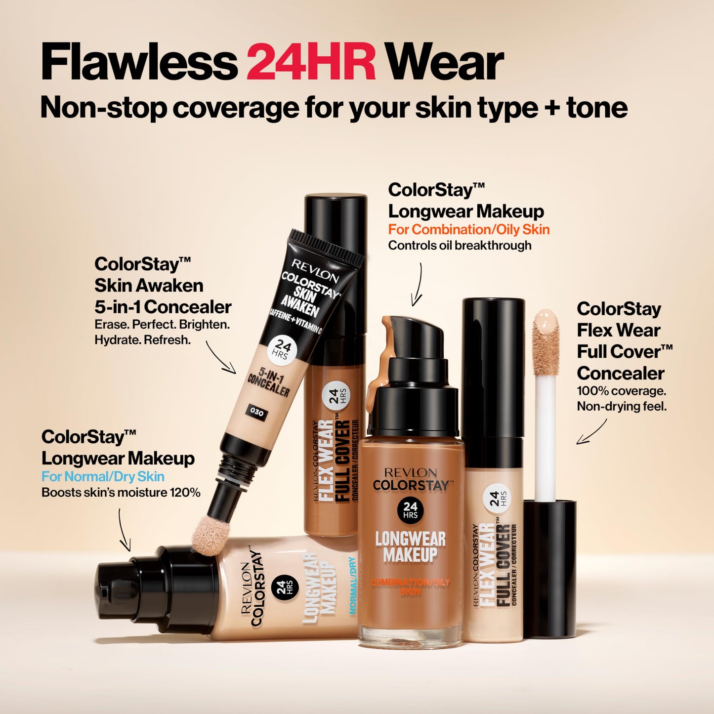 COLORSTAY FLEX WEAR FULL COVER CONCEALER LIGHT