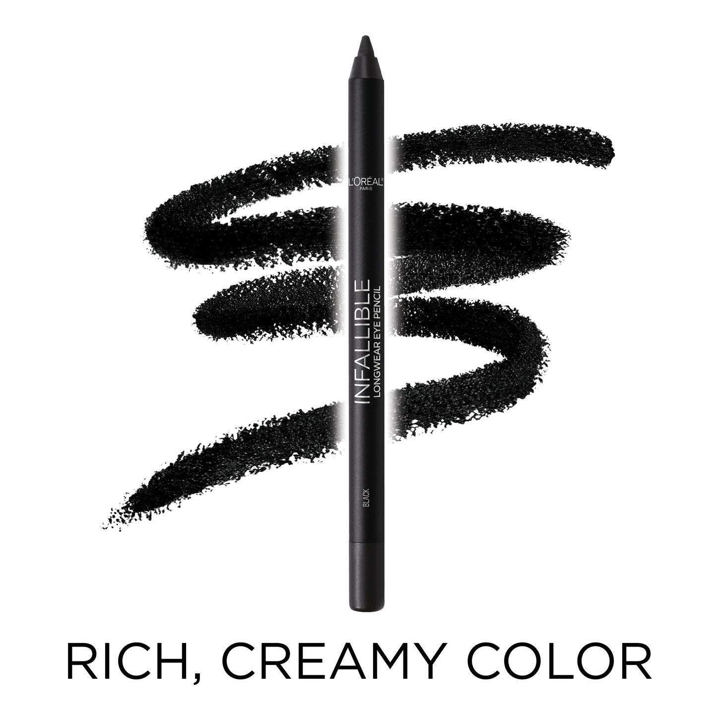 L’Oréal Paris Lápis Delineador Pro-Last Da Makeup Infallible, À Prova D'Água E Resistente A Manchas, Desliza Facilmente Para Criar Qualquer Visual, Marrom, 0,042 Oz.