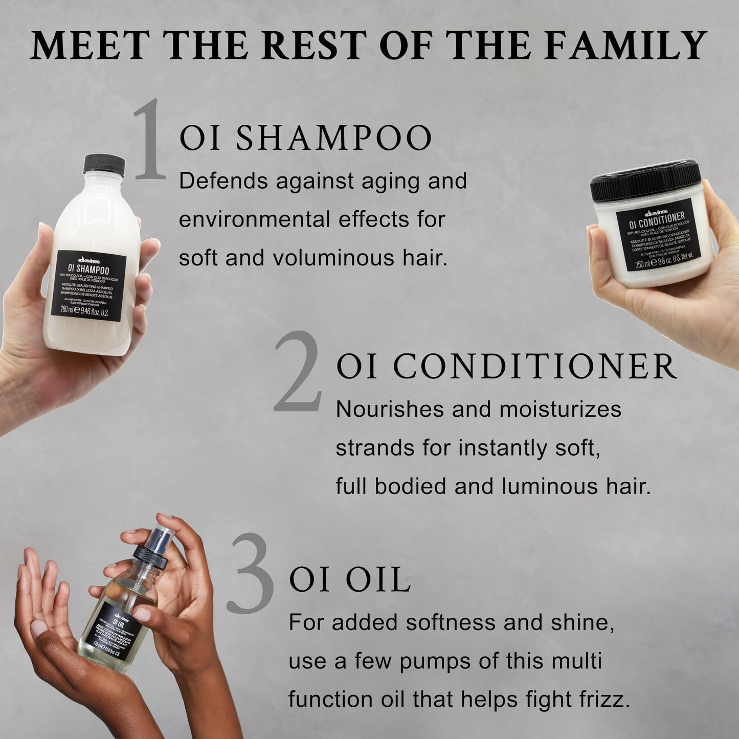 Shampoo Oi Davines 280ml
