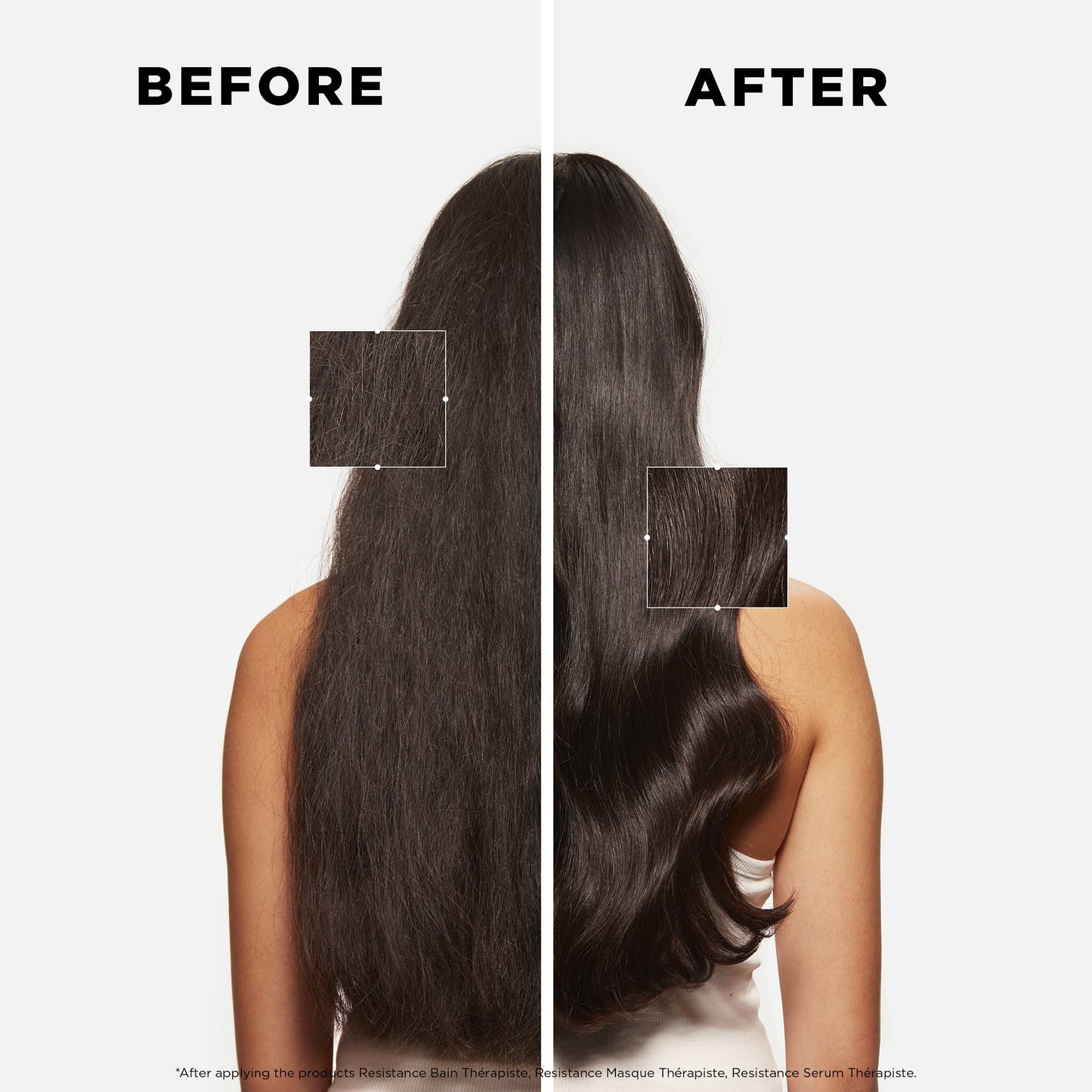 Sérum Capilar Reparador para Cabelos Danificados e Pontas Duplas com Proteção Térmica até 230°C e Sève de Résurrection Kérastase Résistance Thérapiste 30ml