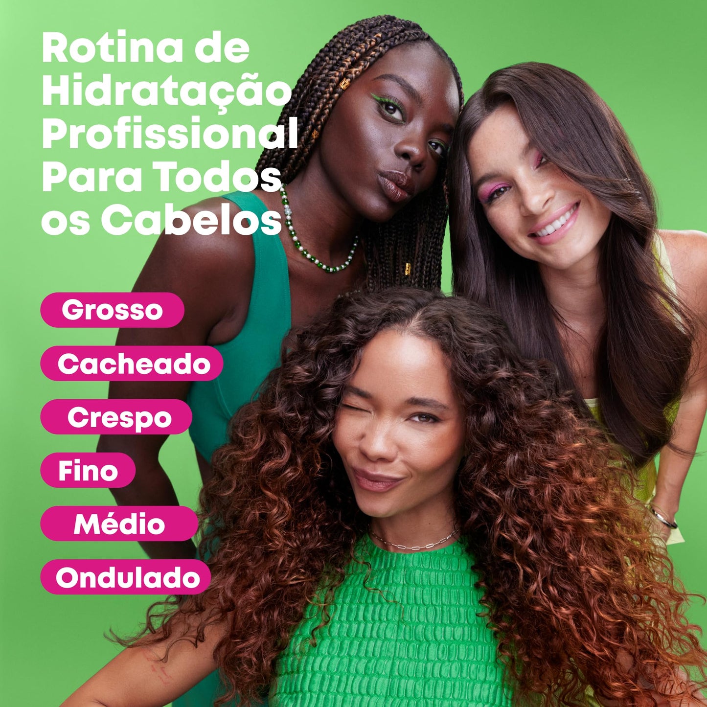 Matrix Food For Soft Máscara Capilar Hidratante, Com Ácido Hialurônico e Óleo de Abacate, Hidratação Profunda, Brilho e Maciez, Fórmula Vegana, Para Cabelos Secos, 500ml