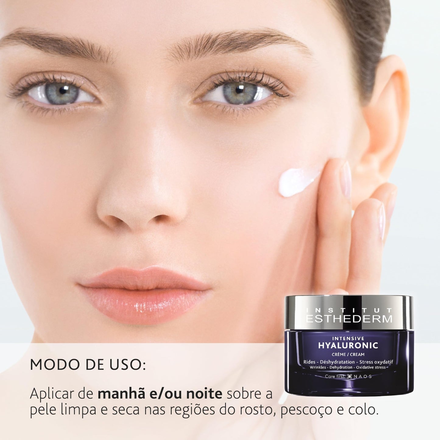 ESTHEDERM Creme Facial Antissinais Intensive Hyaluronic 50ml