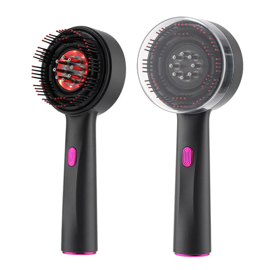 GlowScalp Pro – Escova Elétrica para Crescimento e Fortalecimento Capilar