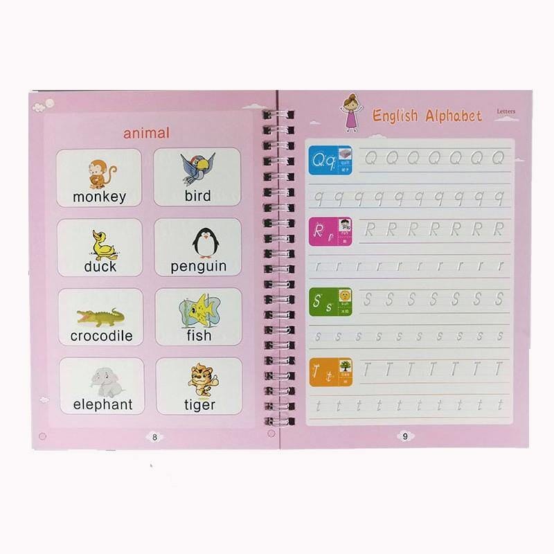 Caderno de Caligrafia Reutilizável