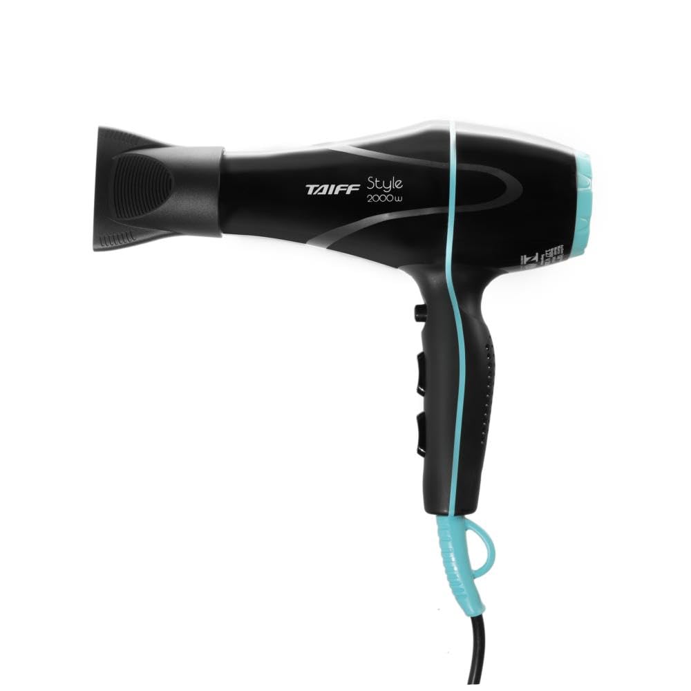 Secador Taiff Style 2000W 127V Preto – Leve e Silencioso